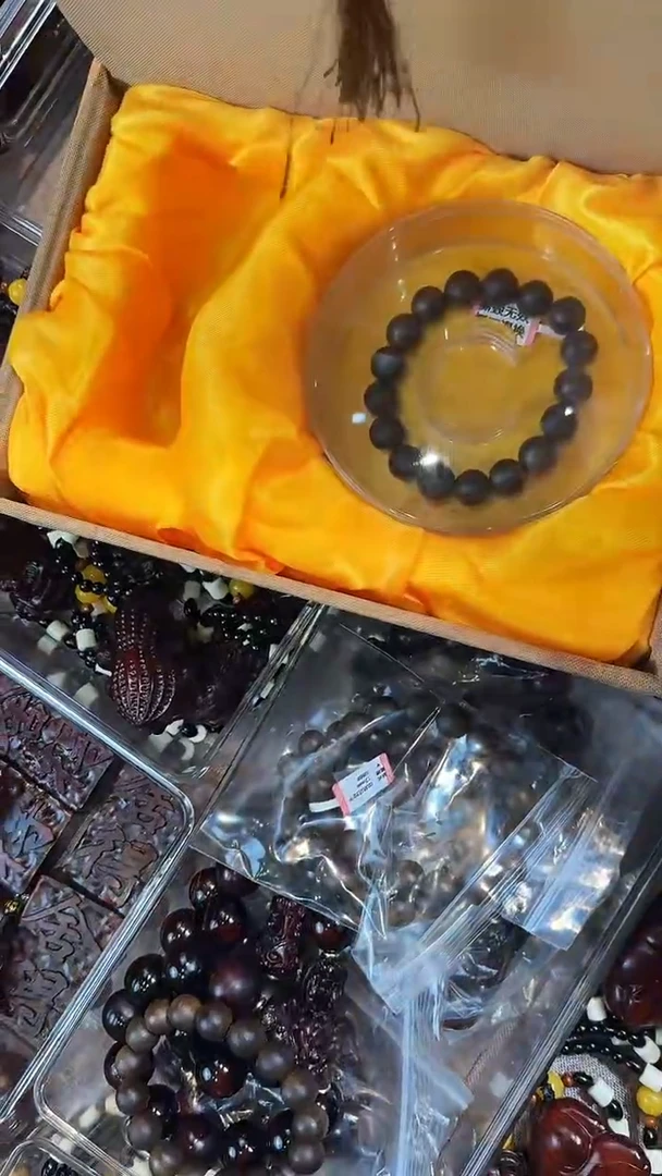 木质沉药沉单圈手串
