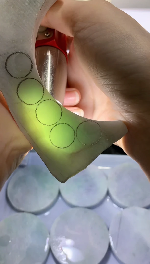 未镶嵌裸石翡翠天然缅甸翡翠FC516