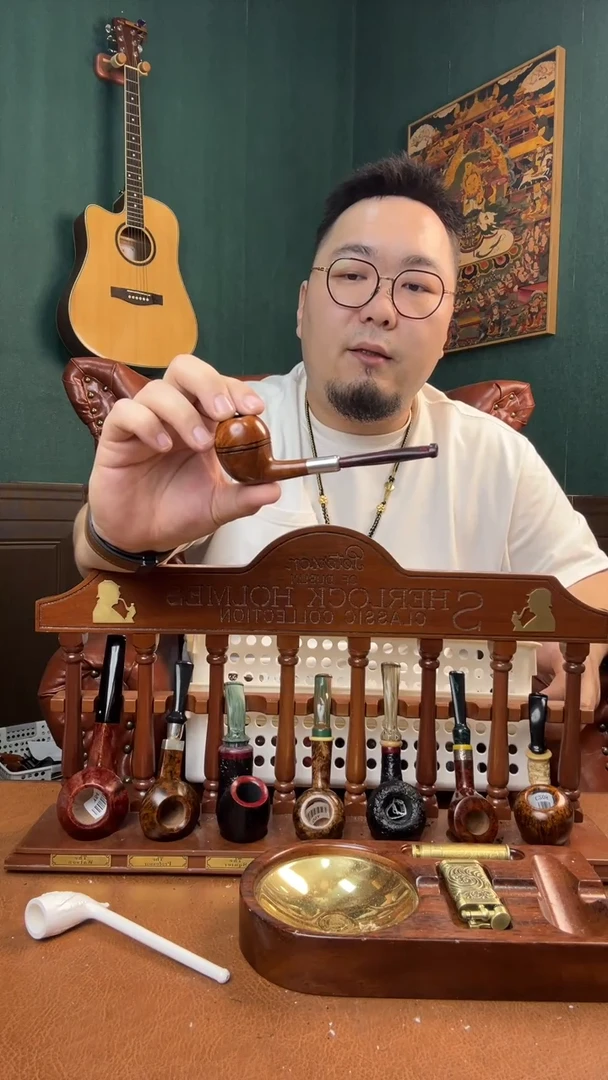 石楠木木雕款意大利进口石楠木烟斗