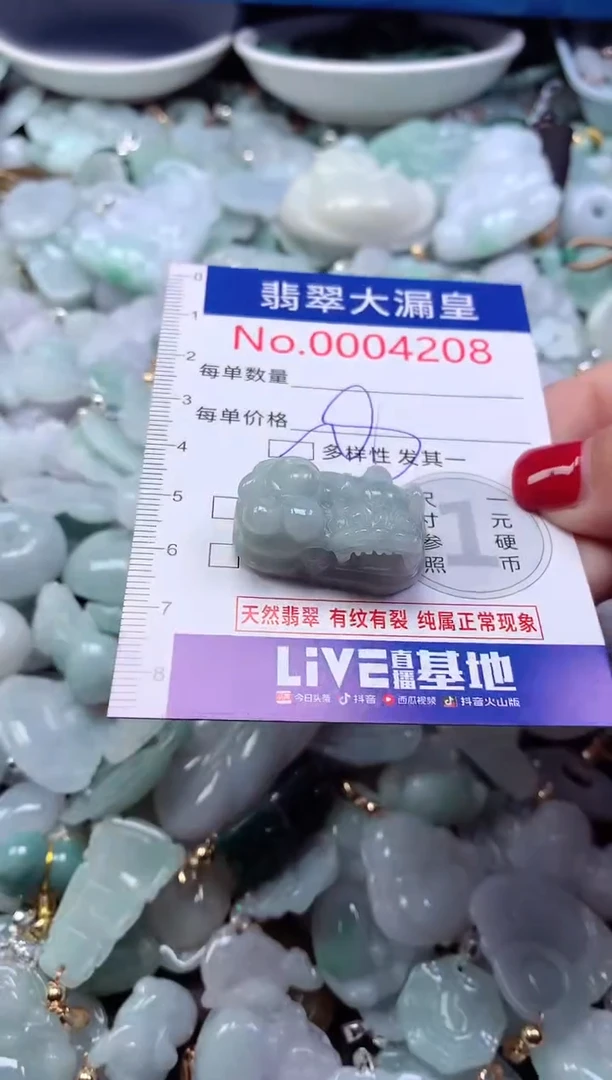 颈饰未镶嵌翡翠4208