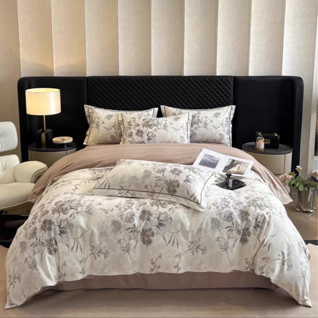 【试睡15天】25年A类高定轻奢简约大尺寸四件被套床单枕套