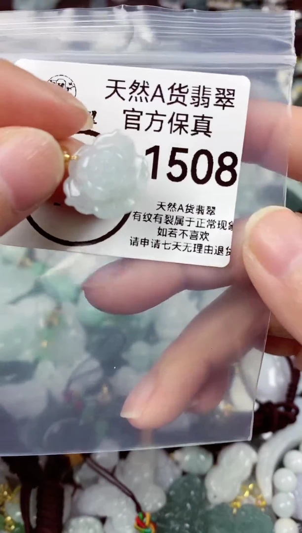 【闪购商品】翡翠颈饰未镶嵌天然A货翡翠1508