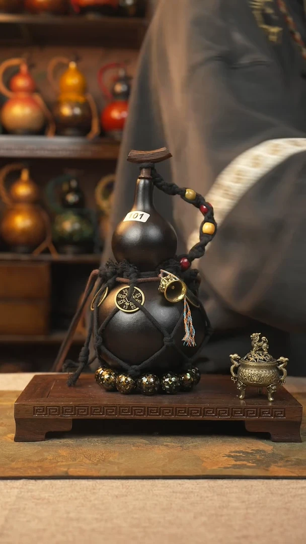 【闪购商品】101大漆葫芦一物一拍记葫堂出品