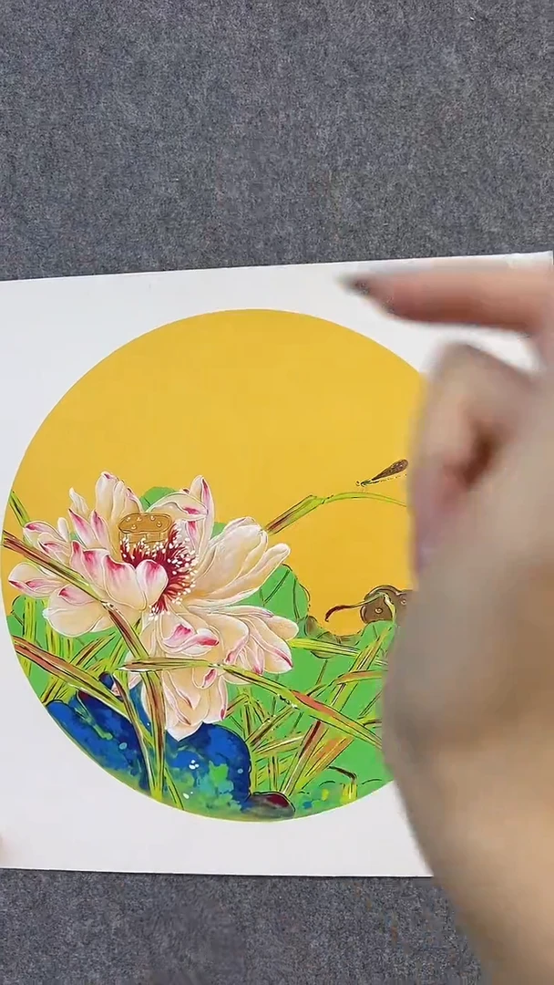 国画李纲-2平尺-花鸟国画