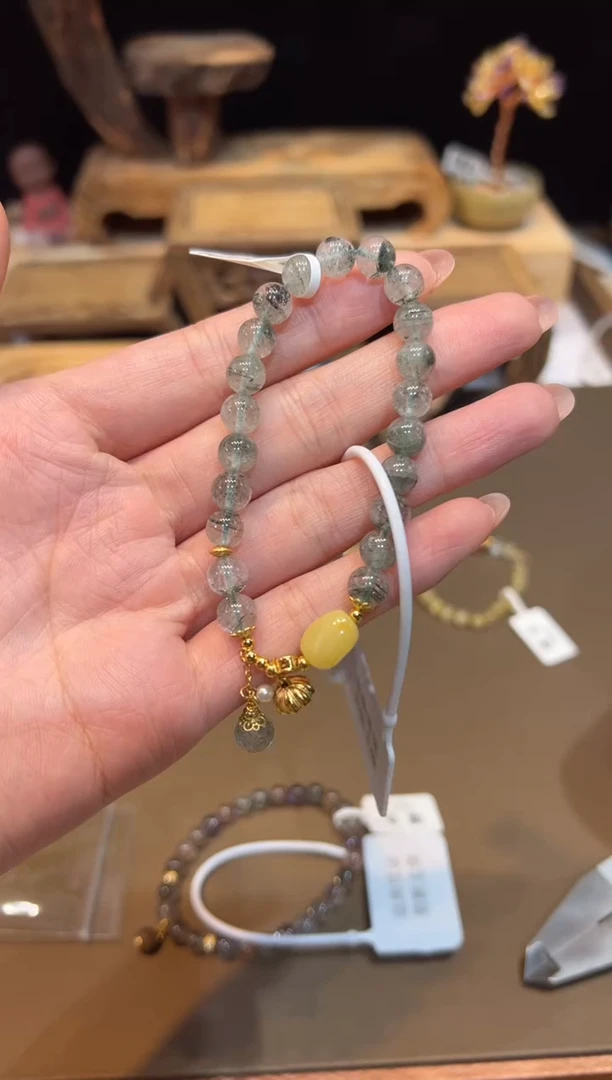 水晶手链未镶嵌手饰@@