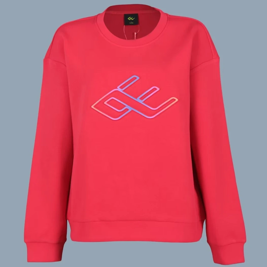 向尚运动女士卫衣黑色4505红色4506