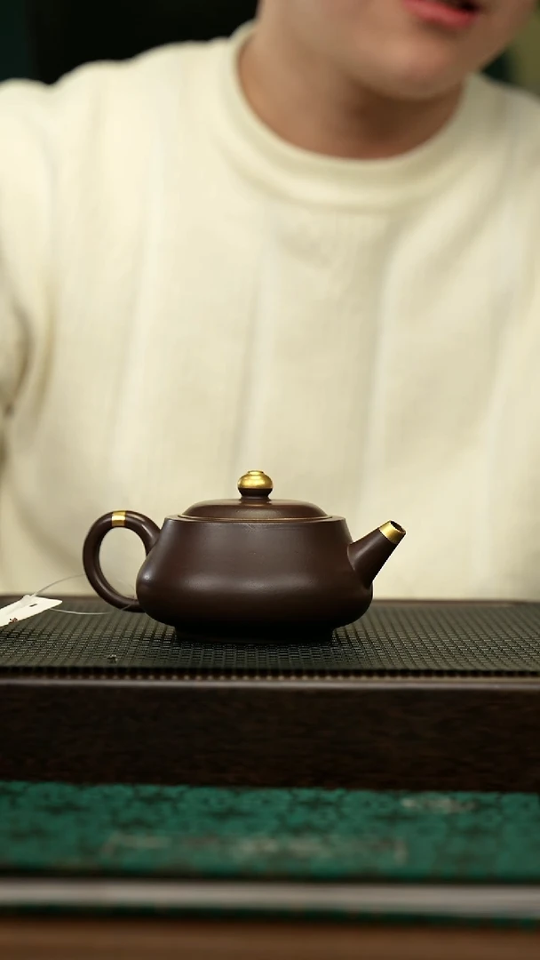 【闪购商品】紫砂茶壶宜兴原矿 手工 紫砂壶容量180CC