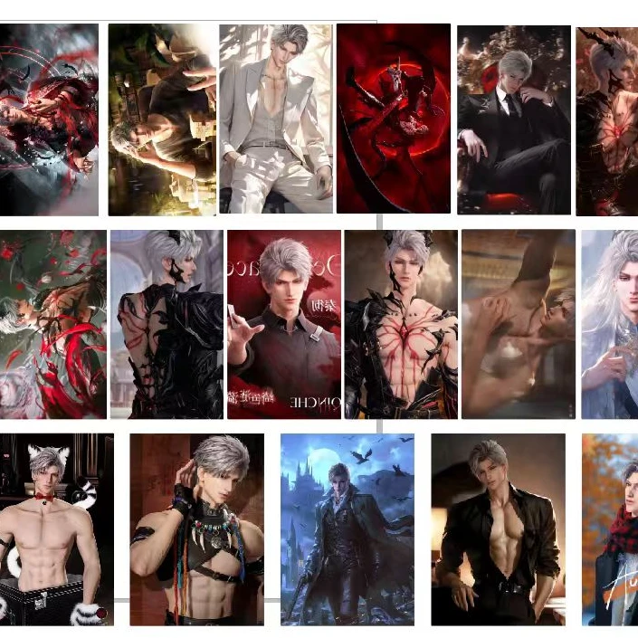 （弟弟专属）亚克力双面色纸卡牌