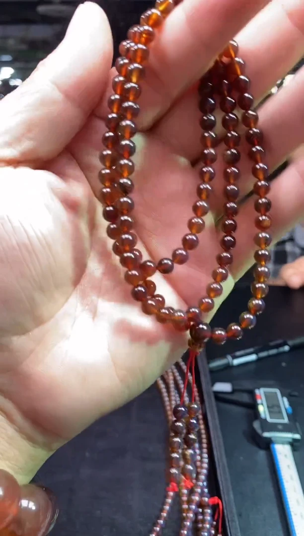 未镶嵌琥珀手链卡5+ 紫罗蓝108珠链多样性发其一