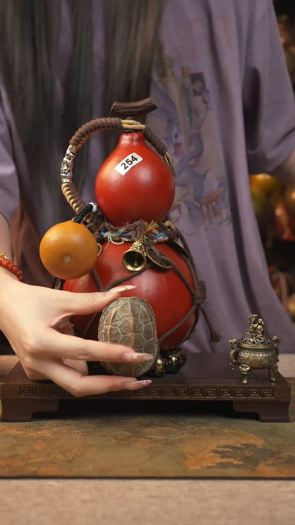 254大漆一物一拍记葫堂出品【不带手串】