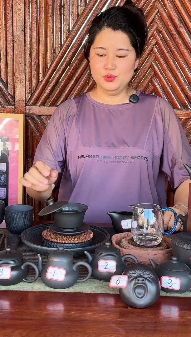 泥塑黑陶盖碗13245142316