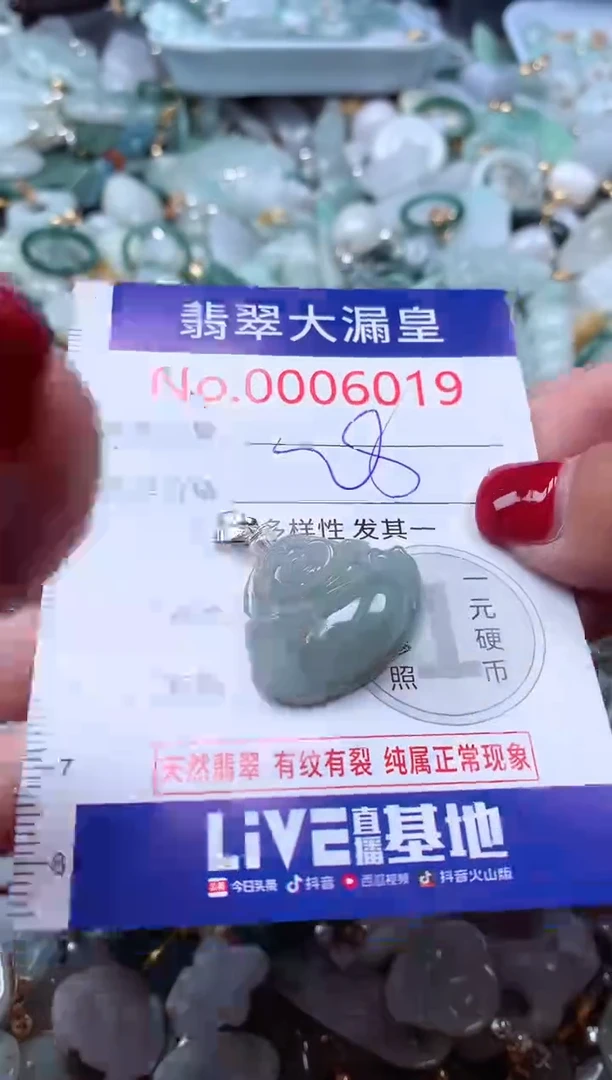 颈饰未镶嵌翡翠6019