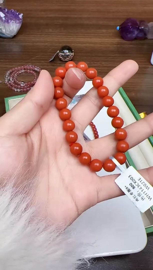 未镶嵌手链南红玛瑙悦3297 约8mm