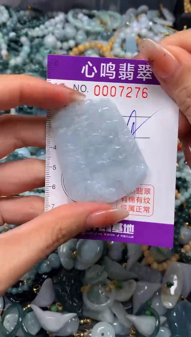 翡翠未镶嵌颈饰闪购007276