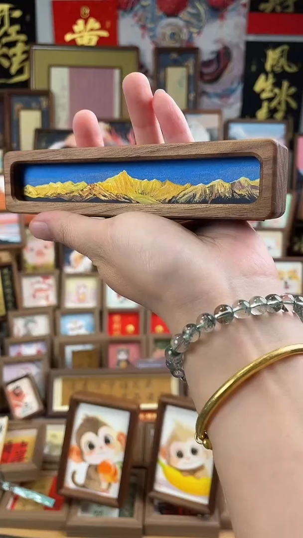 国画纯手绘书法绘画作品