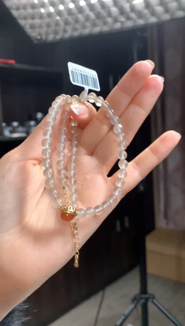 【闪购商品】南红玛瑙项链未镶嵌原矿荔冻卡6