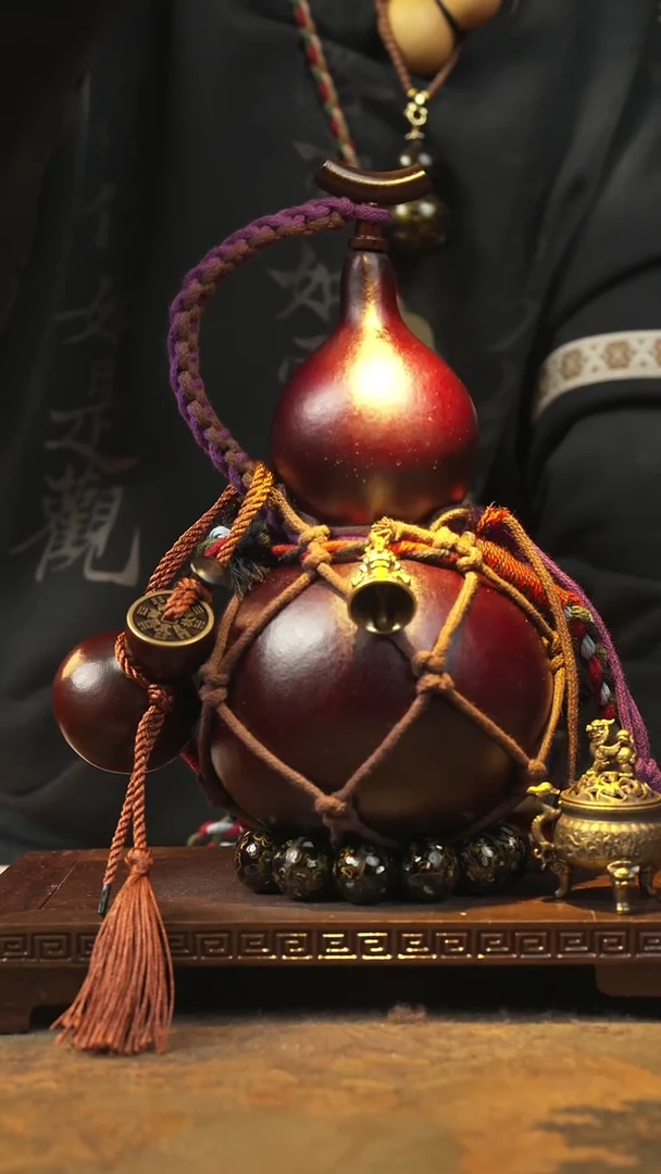 146大漆一物一拍记葫堂出品【不带手串】