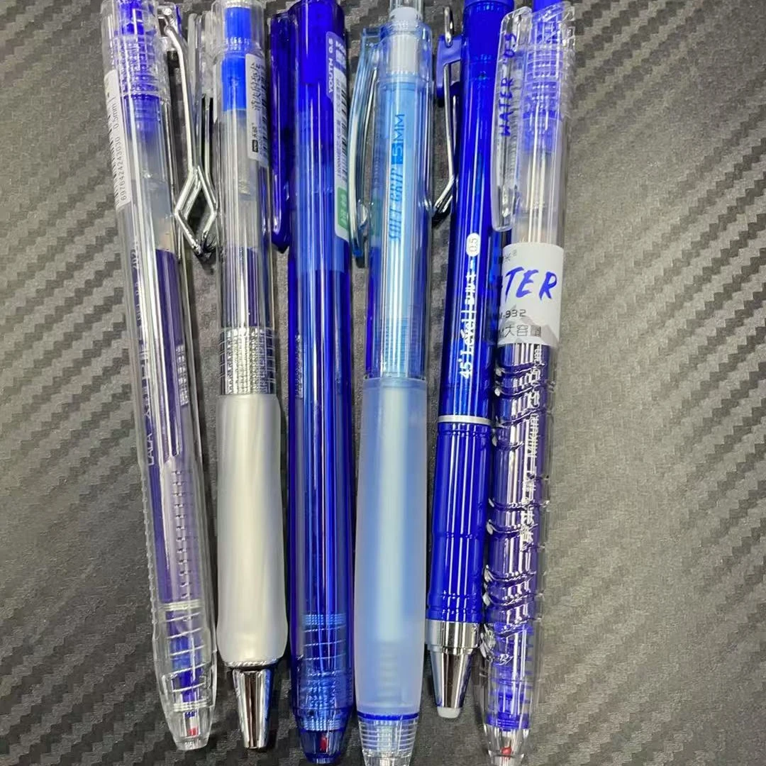 发蓝色油墨组合，到手6支蓝墨