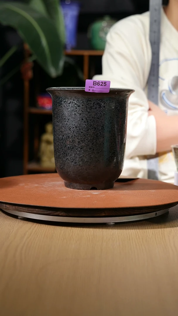 【石湾花盆】7寸金钟不**园625