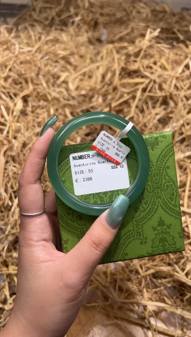 未镶嵌手镯石英质玉A3162LV