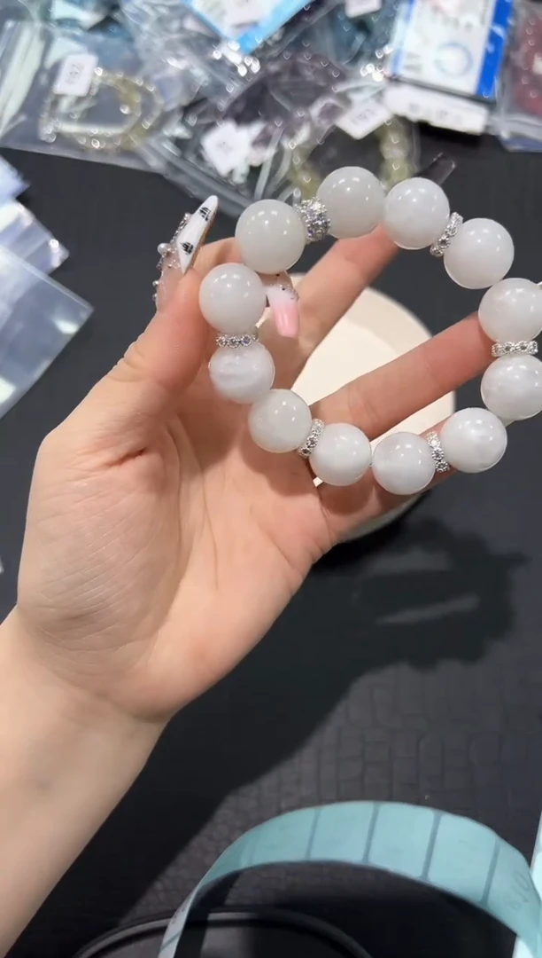 水晶手串未镶嵌9g多样性发其一【1条】默认微瑕