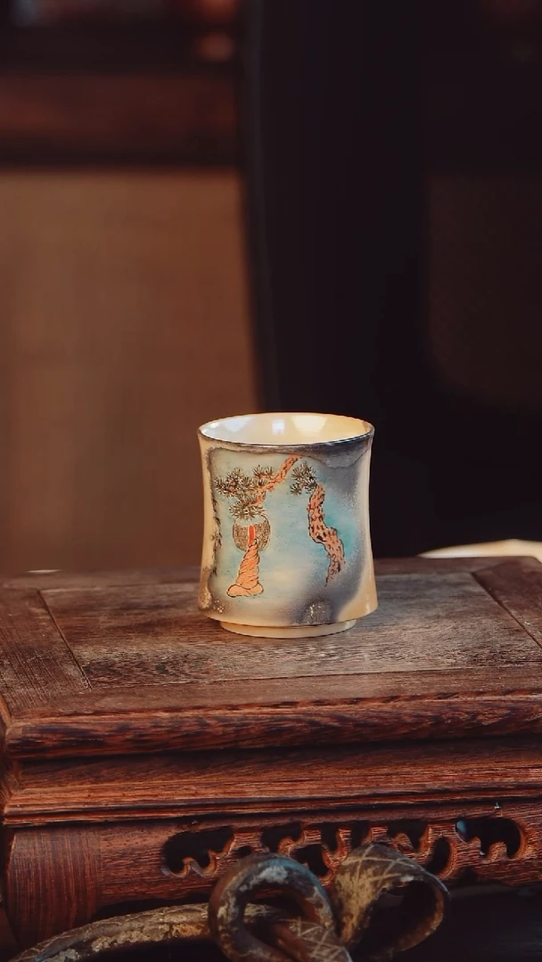 艺然堂手工手绘茶器