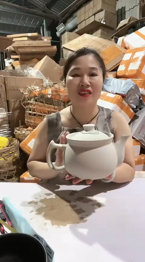 瑕疵1.5麦饭石养生壶