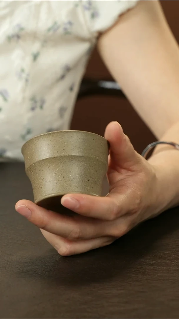 茶杯紫砂直播福利青降坡主人杯