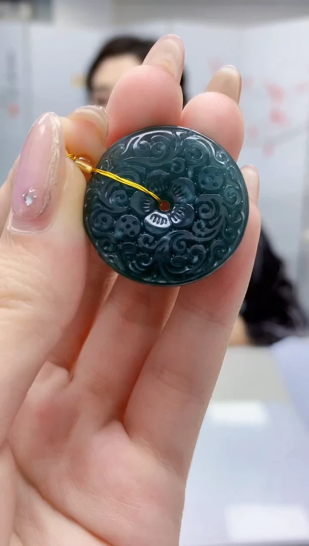 【闪购商品】翡翠颈饰未镶嵌4829jw-jj挂件2