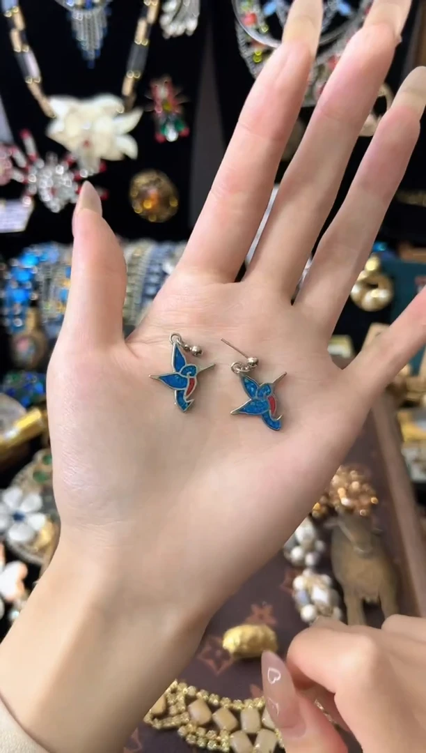 铁合金合成碳硅石小鸟填充拼接耳针