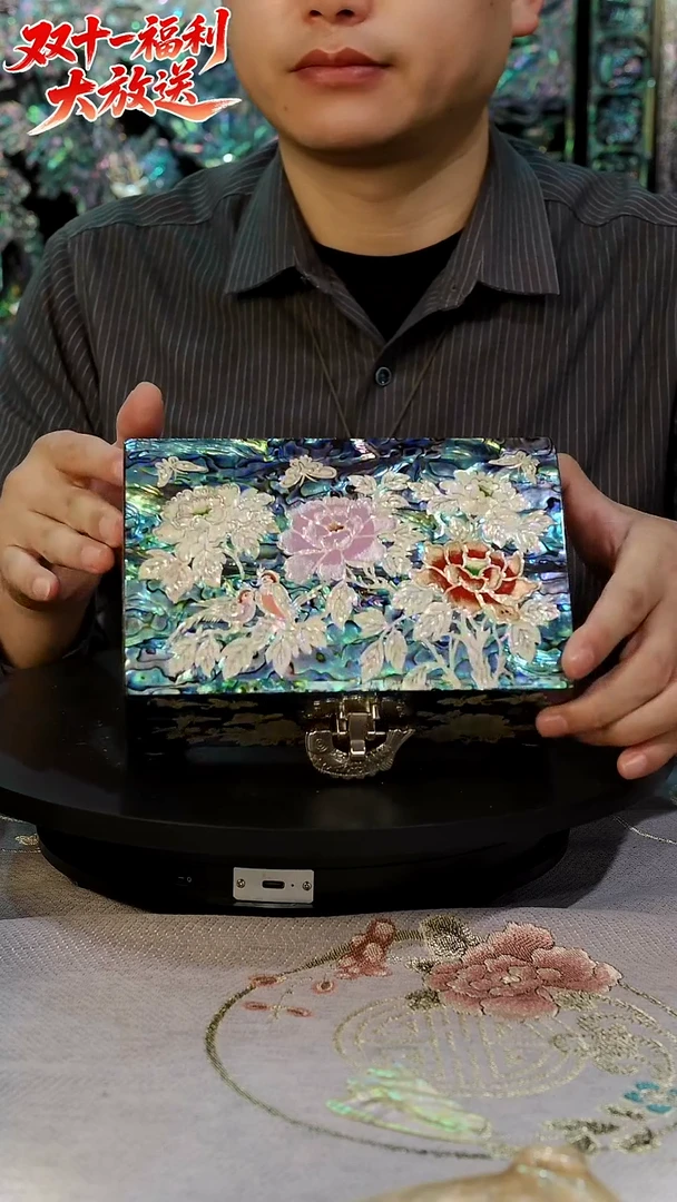 黑金鲍全满螺·弘贝雅螺钿漆器文化馆