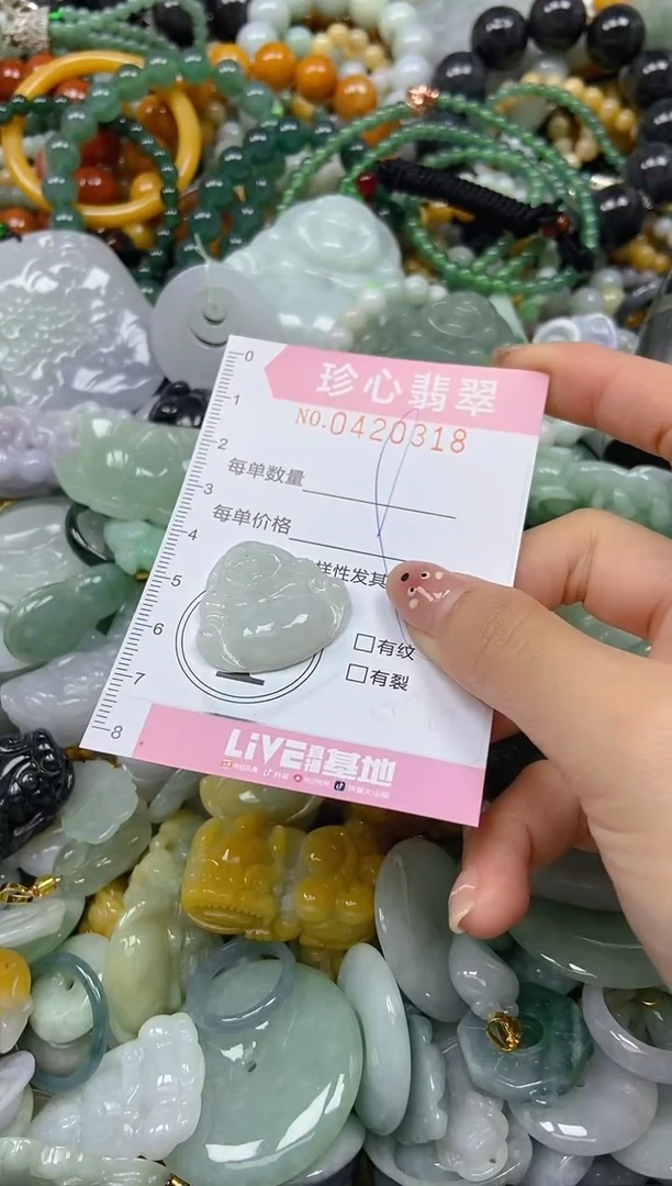 颈饰未镶嵌翡翠闪购0420318