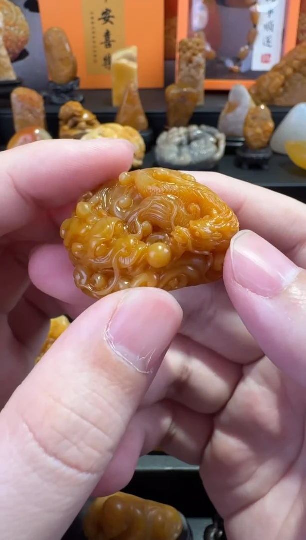 【闪购商品】田黄石半知田黄直播间