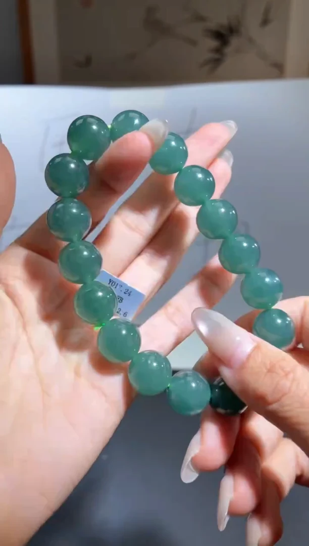 未镶嵌手链翡翠手串