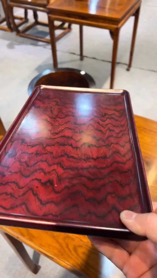 【闪购商品】花梨木类木雕紫檀茶盘