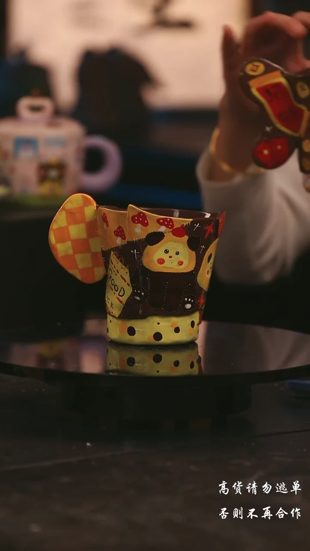 陶瓷景德镇可爱设计师款陶瓷