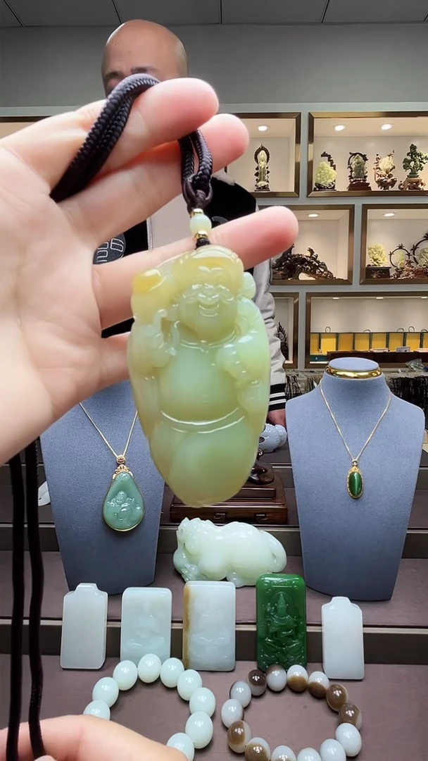 【闪购商品】和田玉挂件未镶嵌苏