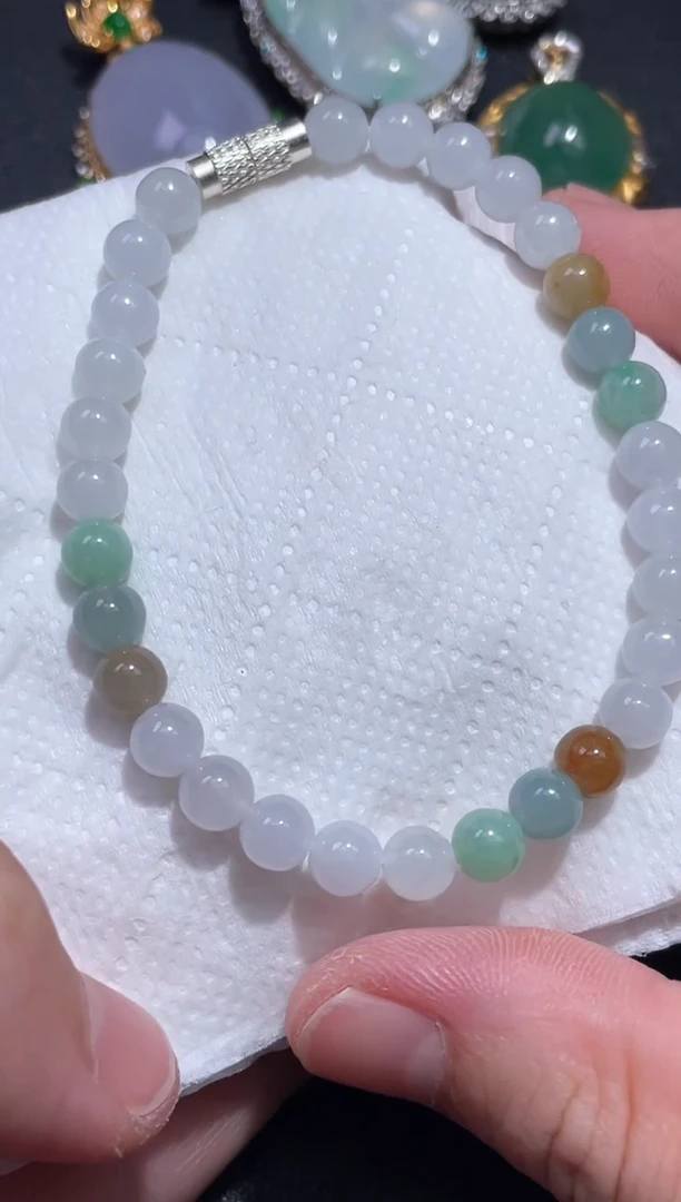 未镶嵌手链翡翠14