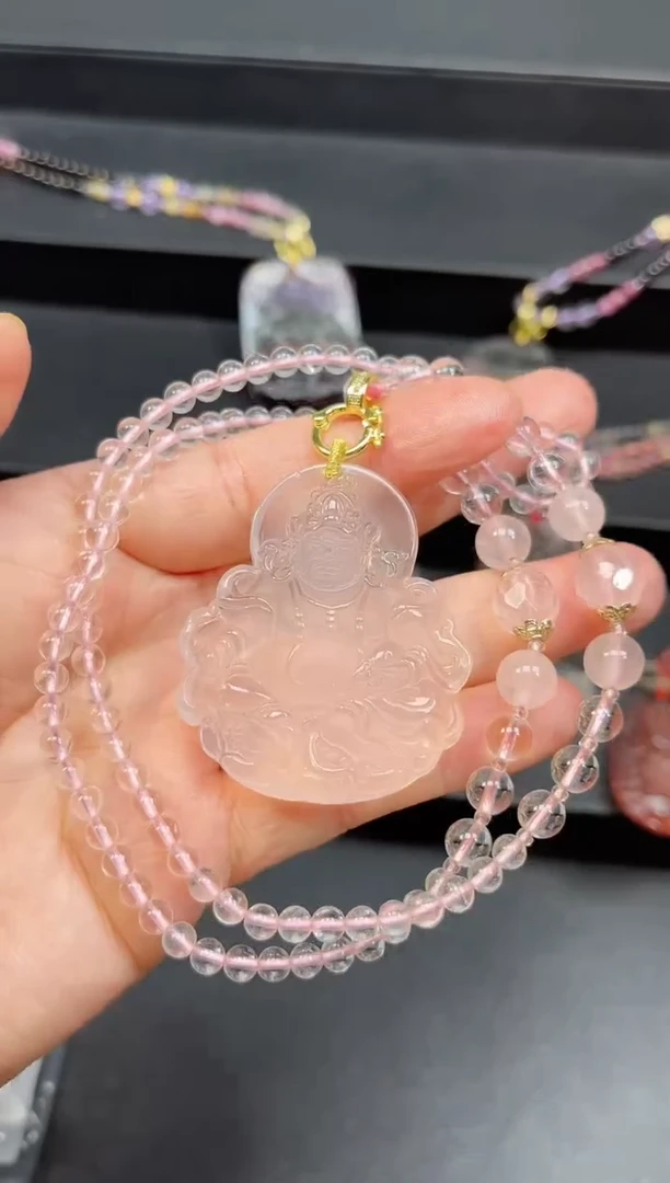 未镶嵌颈饰水晶【百晶灵儿】定制款