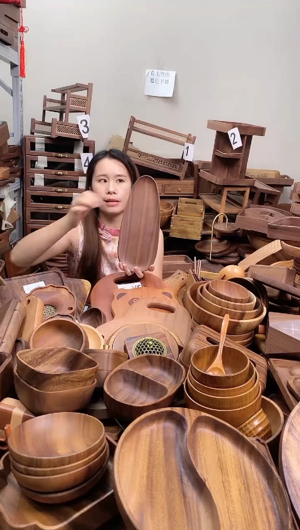 北美黑胡桃木瓜子盘30*12*2cm