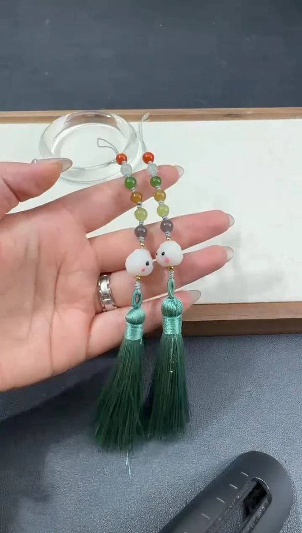 和田玉未镶嵌手机链S0611-S101-202多样性一件