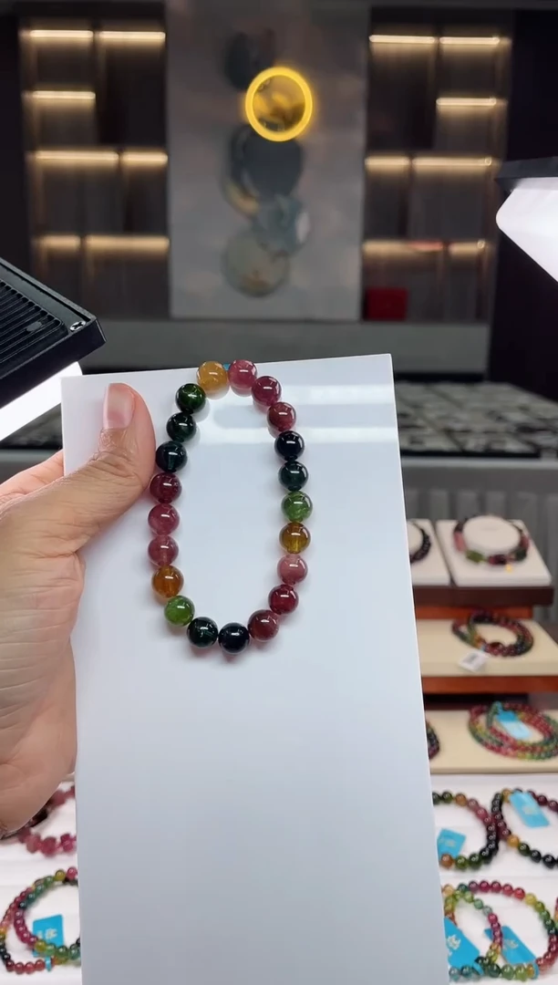 【闪购商品】碧玺单圈手串未镶嵌（多样性发一条）Q