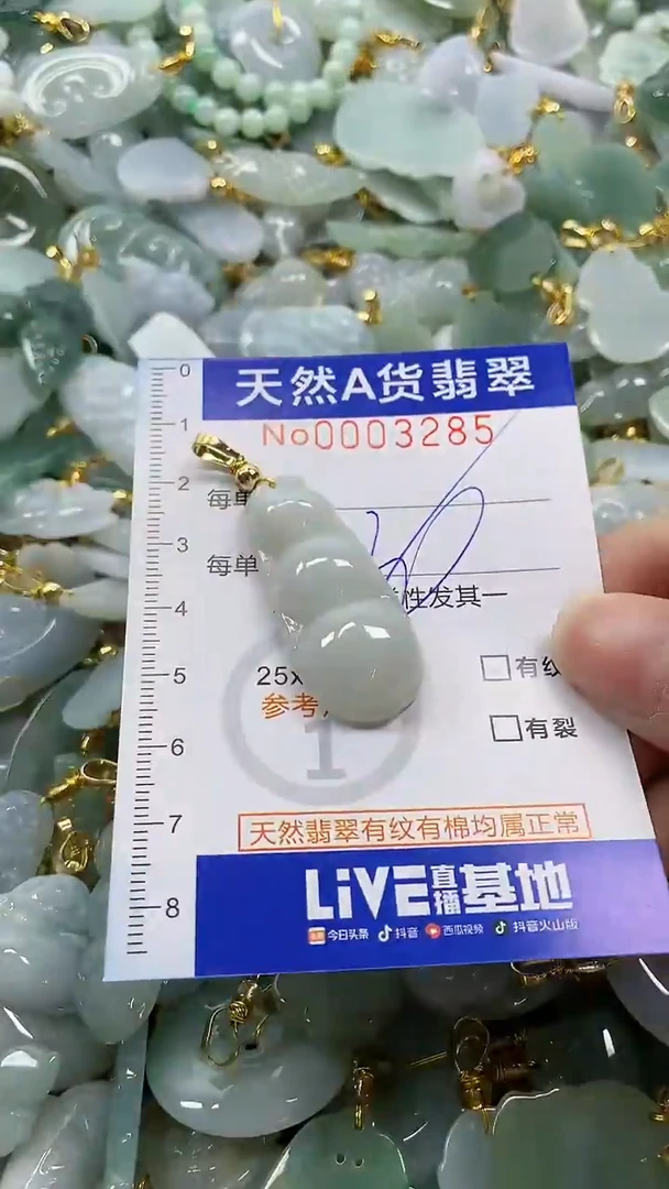 颈饰未镶嵌翡翠纯天然a货翡翠