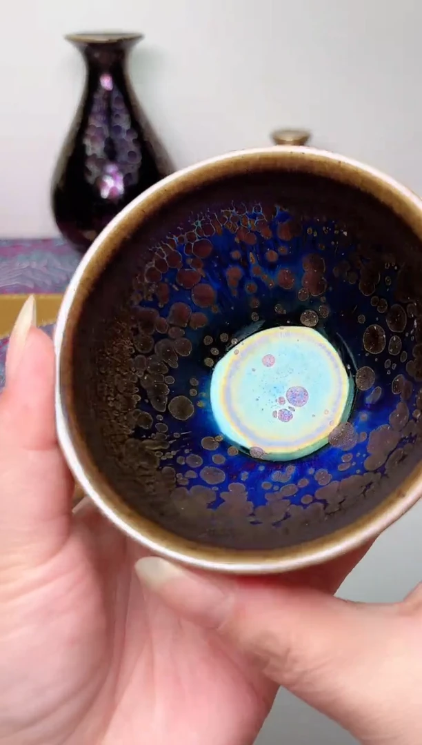 【闪购商品】茶盏春申阁福利1只，微瑕尊杯，盏袋