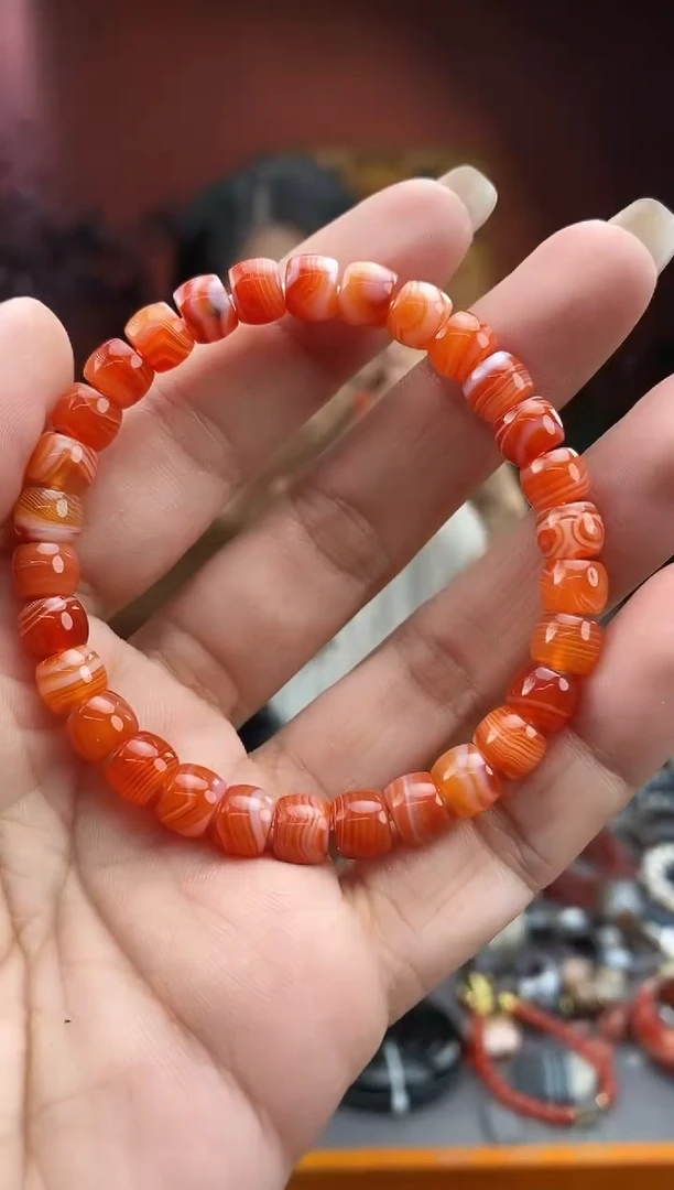玛瑙/玉髓颈饰未镶嵌-0919-127 Y多样性发