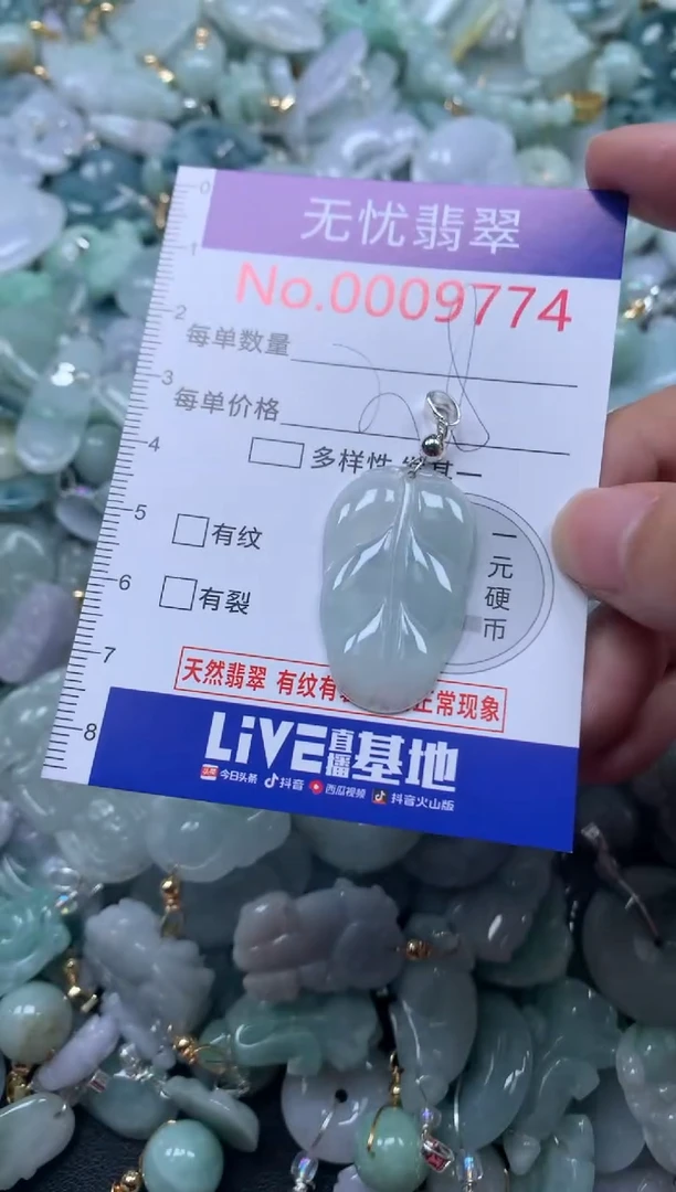 颈饰未镶嵌翡翠9774