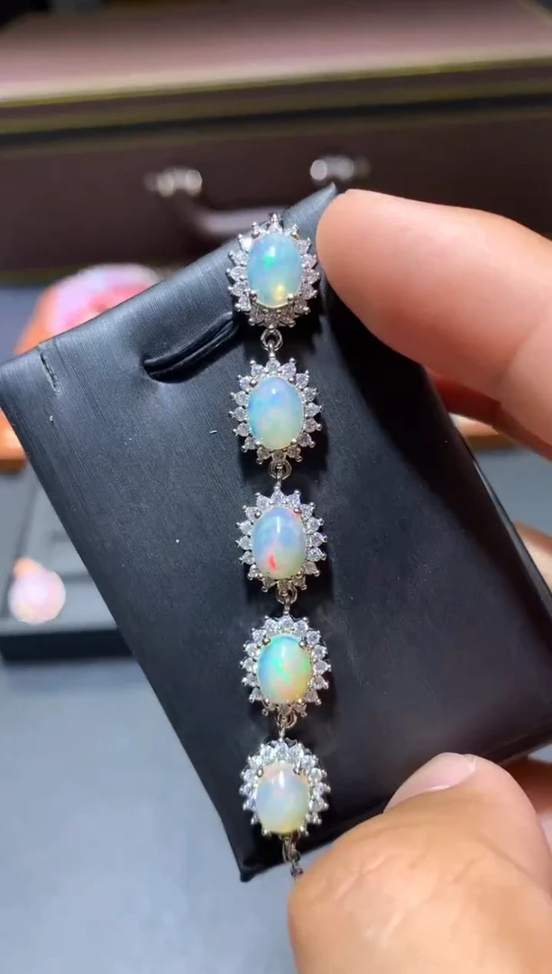 欧泊未镶嵌手链G22【多样性发其一】