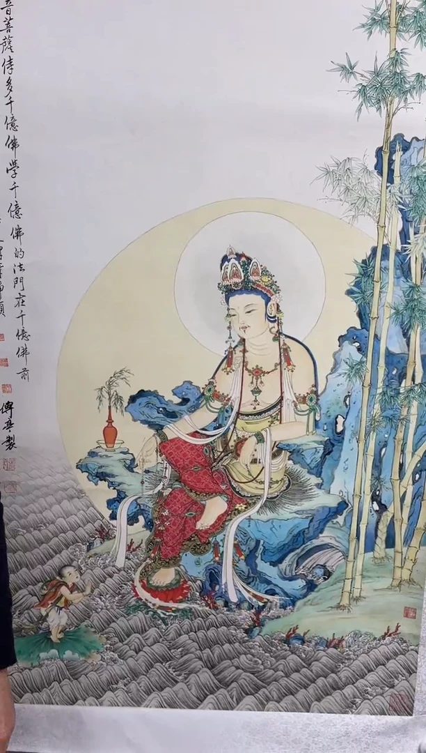 国画张传亭老师的作品3