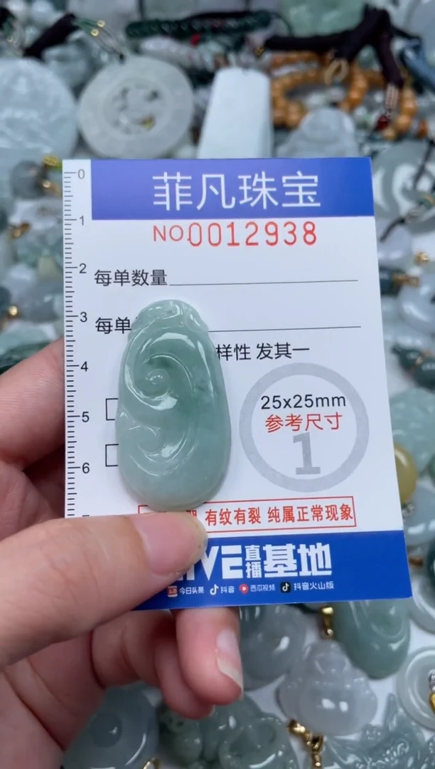 颈饰未镶嵌翡翠12938