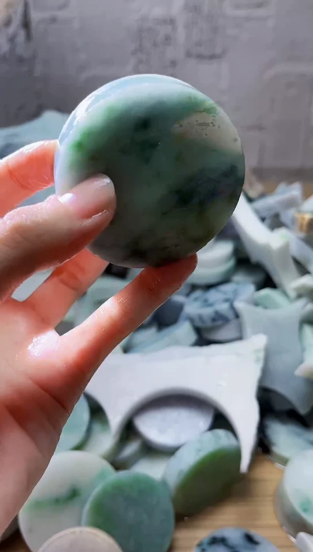 裸石翡翠翡翠a货正品玉石南陈927